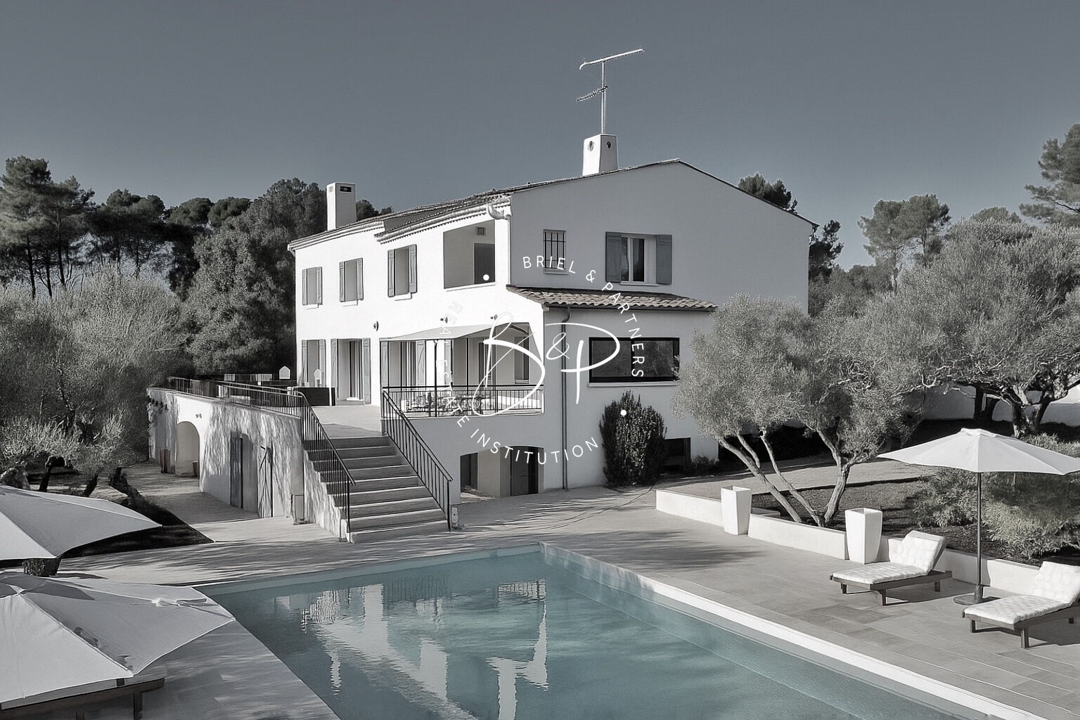 Bastide provençale au Thoronet