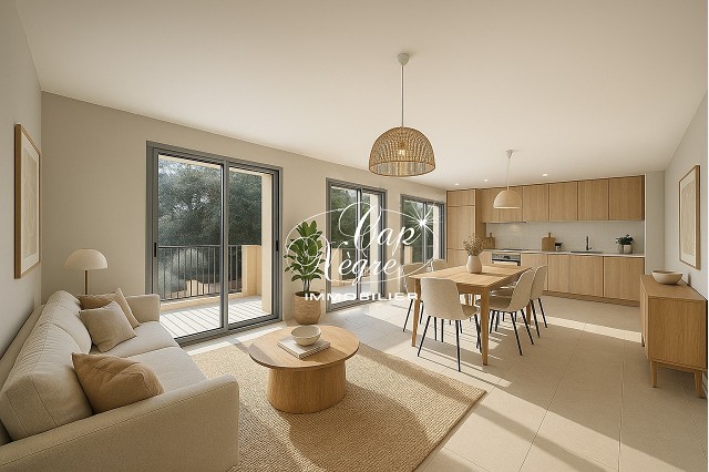 APPARTEMENT T4 À 100M DE LA MER À VENDRE 107m² AVEC TERRASSE À GRIMAUD BEAUVALLON