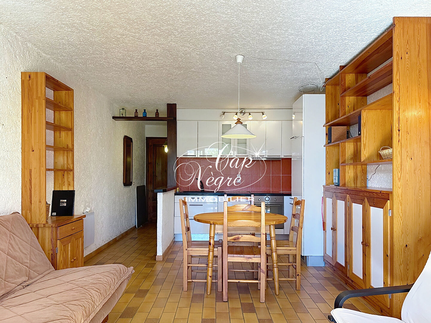 Photo Appartement rez-de-jardin studio de 30m² avec terrasse et jardin à Cavalière - proche plage image 4/6