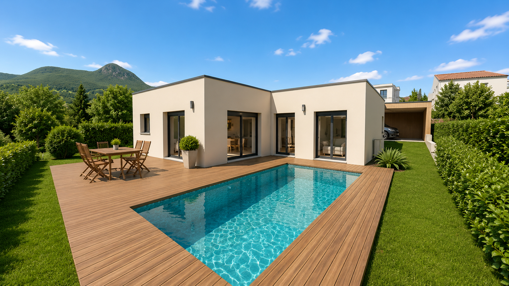 Villa 5 pièces de 119 m2 avec piscine