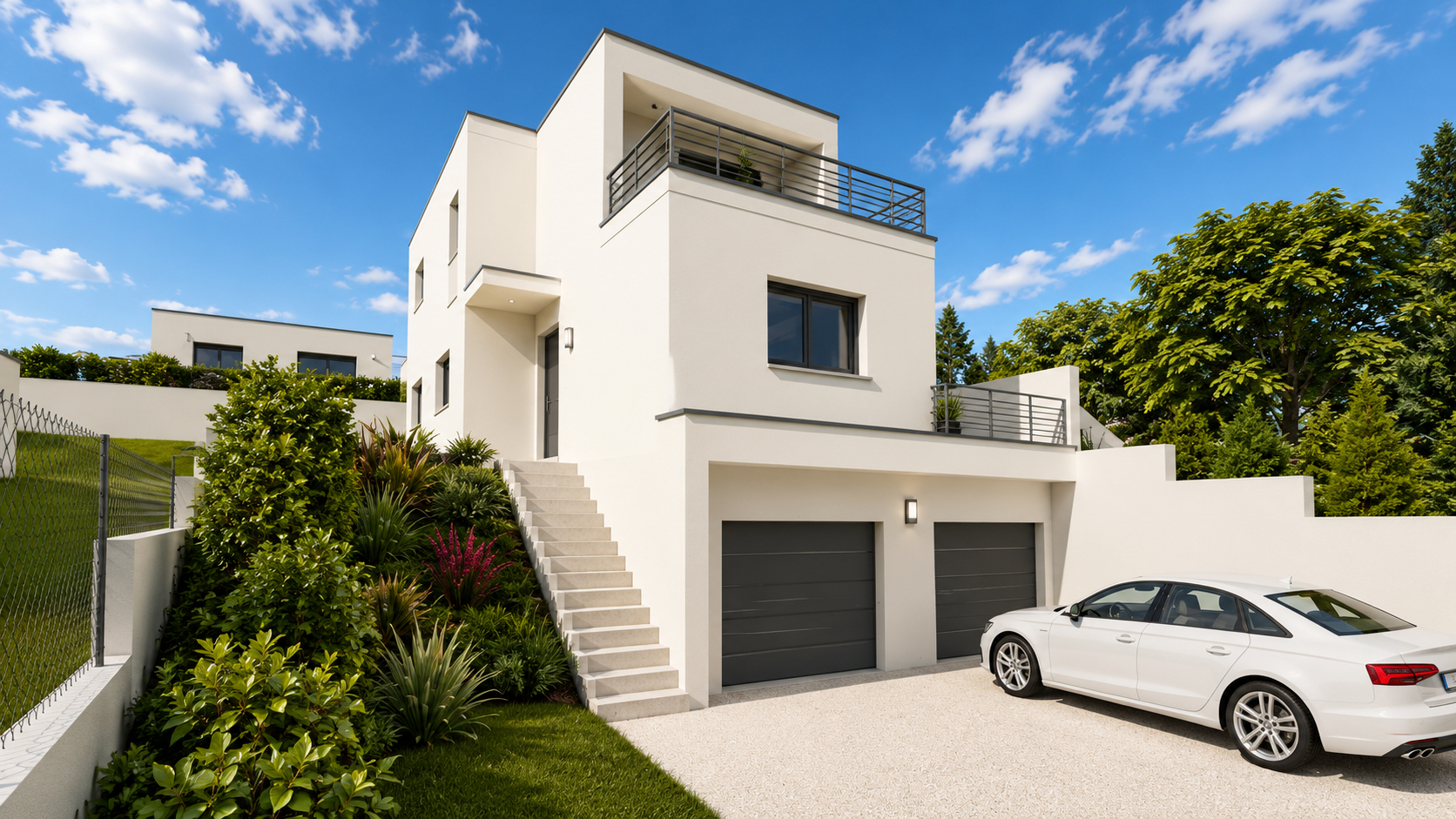 Villa 5 pièces de 111 m2 avec piscine intérieure