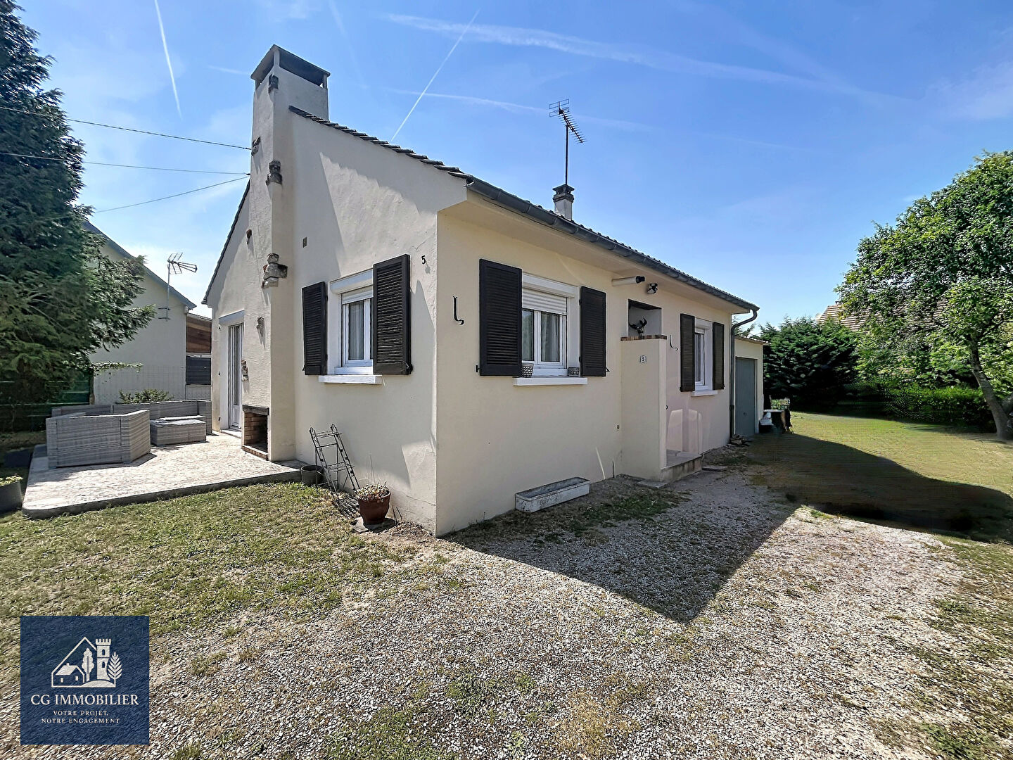 Maison plain-pied Rethondes 3 pièces 60 m²