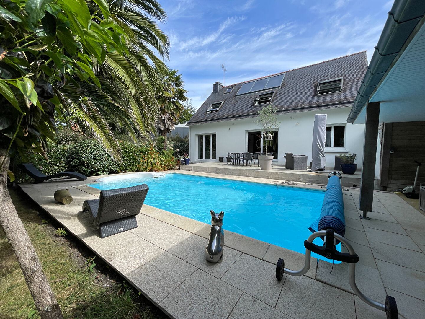 
A VENDRE Fouesnant - Aucun vis-à-vis - Grand terrain de 1 400 m² - 5 chambres

