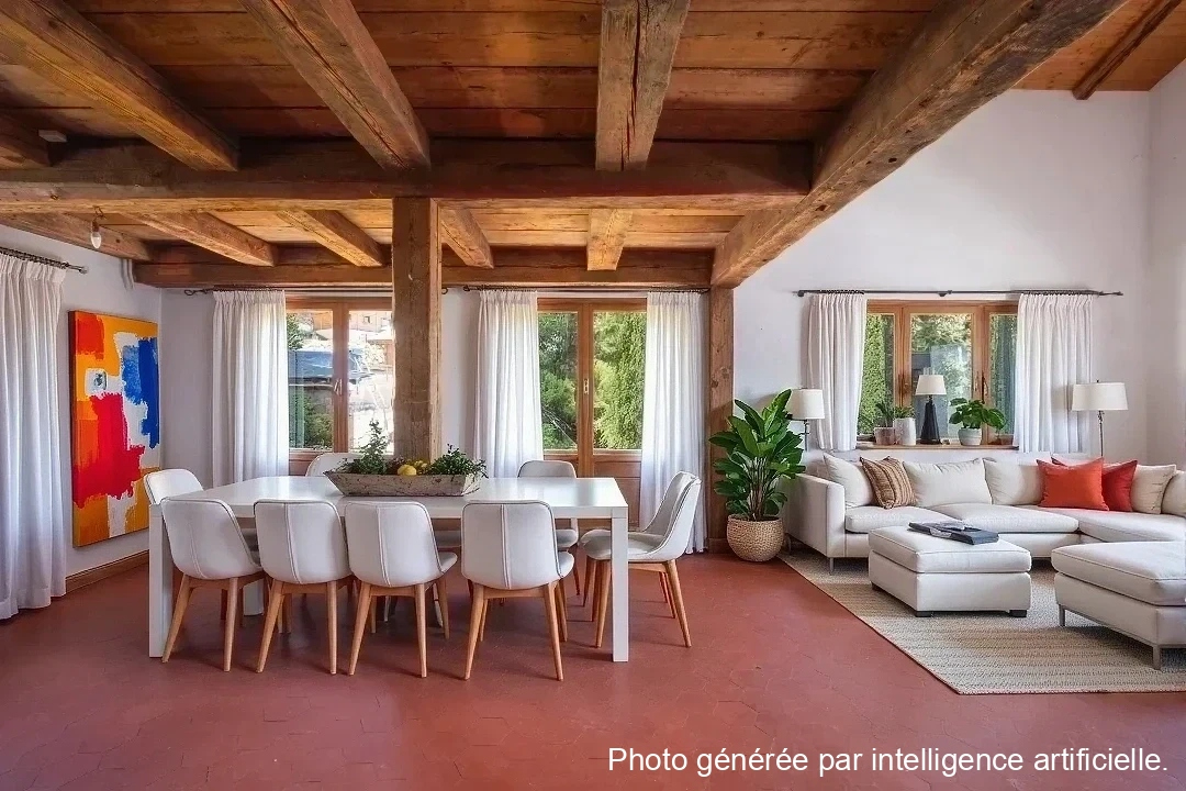 Crest-Voland, Espace Diamant chalet for sale - Crest-Voland | Spacious 7-Bed Chalet with Renovation Potential & Valley Views - gallery image 2