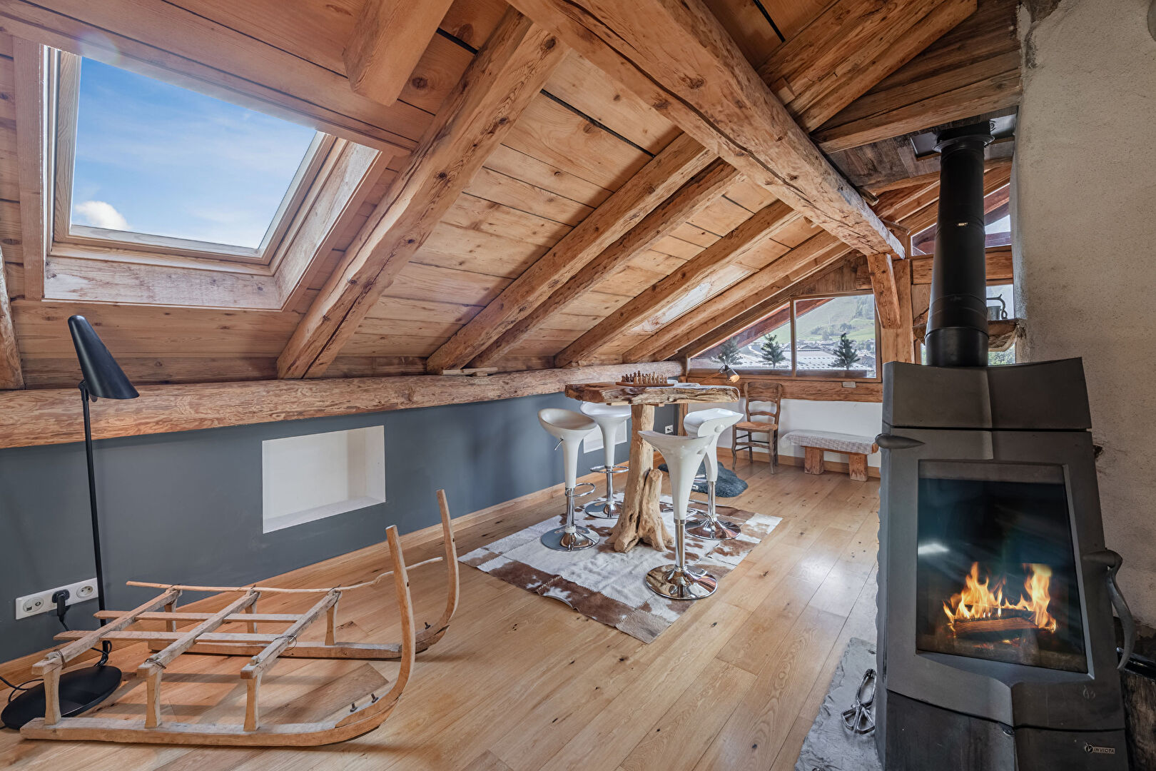 Morzine, Les Portes du Soleil chalet for sale - Morzine | Prestigious 6-Bed Renovated Farmhouse with Jacuzzi & Apartment - gallery image 2