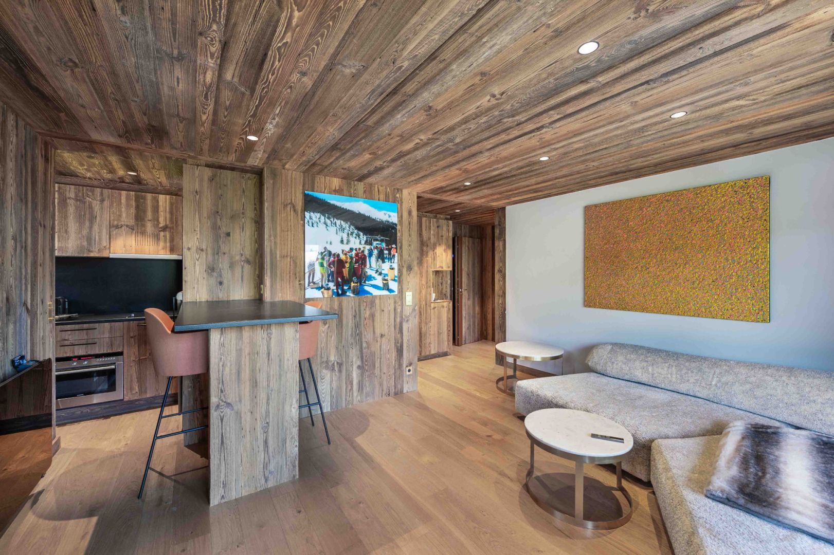 Megève, Évasion Mont-Blanc apartment for sale - Megève | Fully Renovated 1-Bed Apartment Near Calvaire & Village Centre