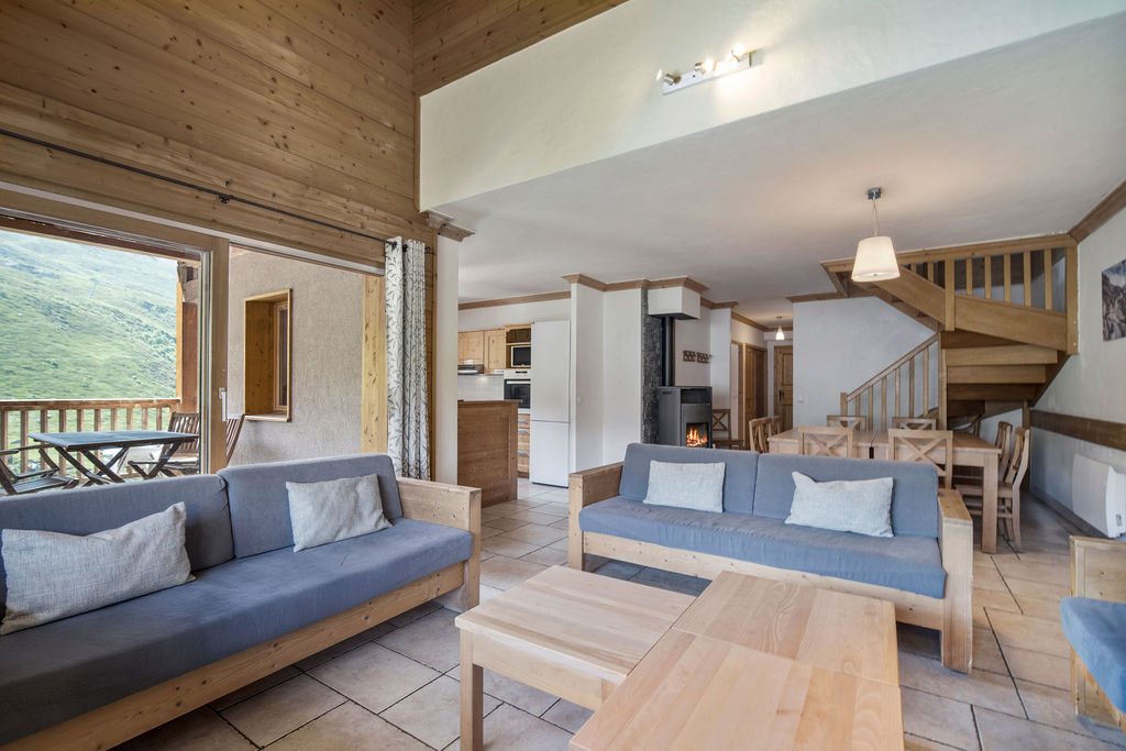 Les Menuires, Les 3 Vallées apartment for sale - Les Menuires | Exceptional 6-Bed Ski-In Ski-Out Duplex with Private Sauna