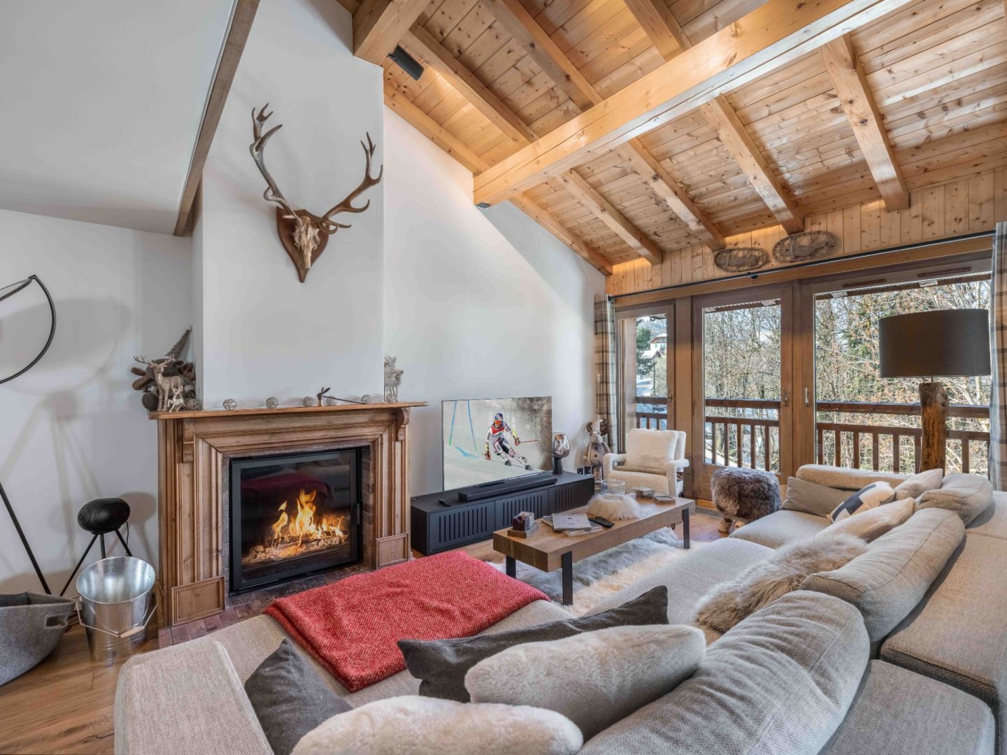 Megève, Évasion Mont-Blanc apartment for sale - Megève | 4-Bed Duplex Apartment with Balcony - gallery image 2