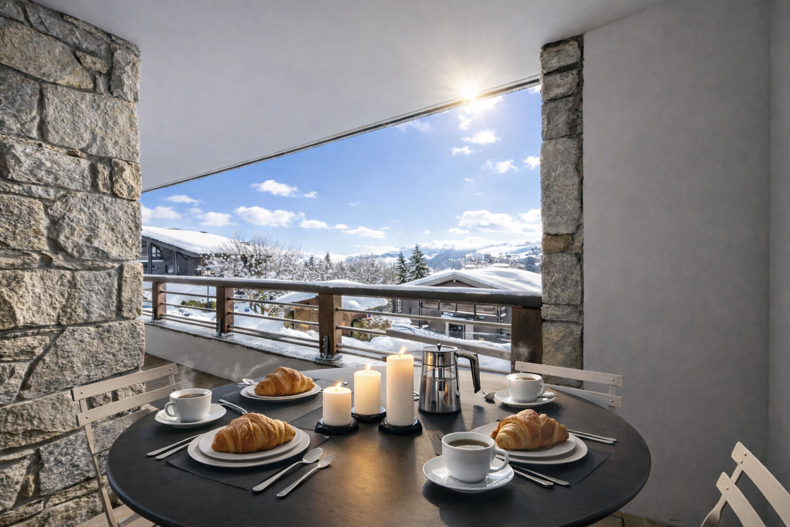 Megeve, Evasion Mont-Blanc apartment for sale - Megeve | 2-Bed Apartment with Balcony - gallery image 3
