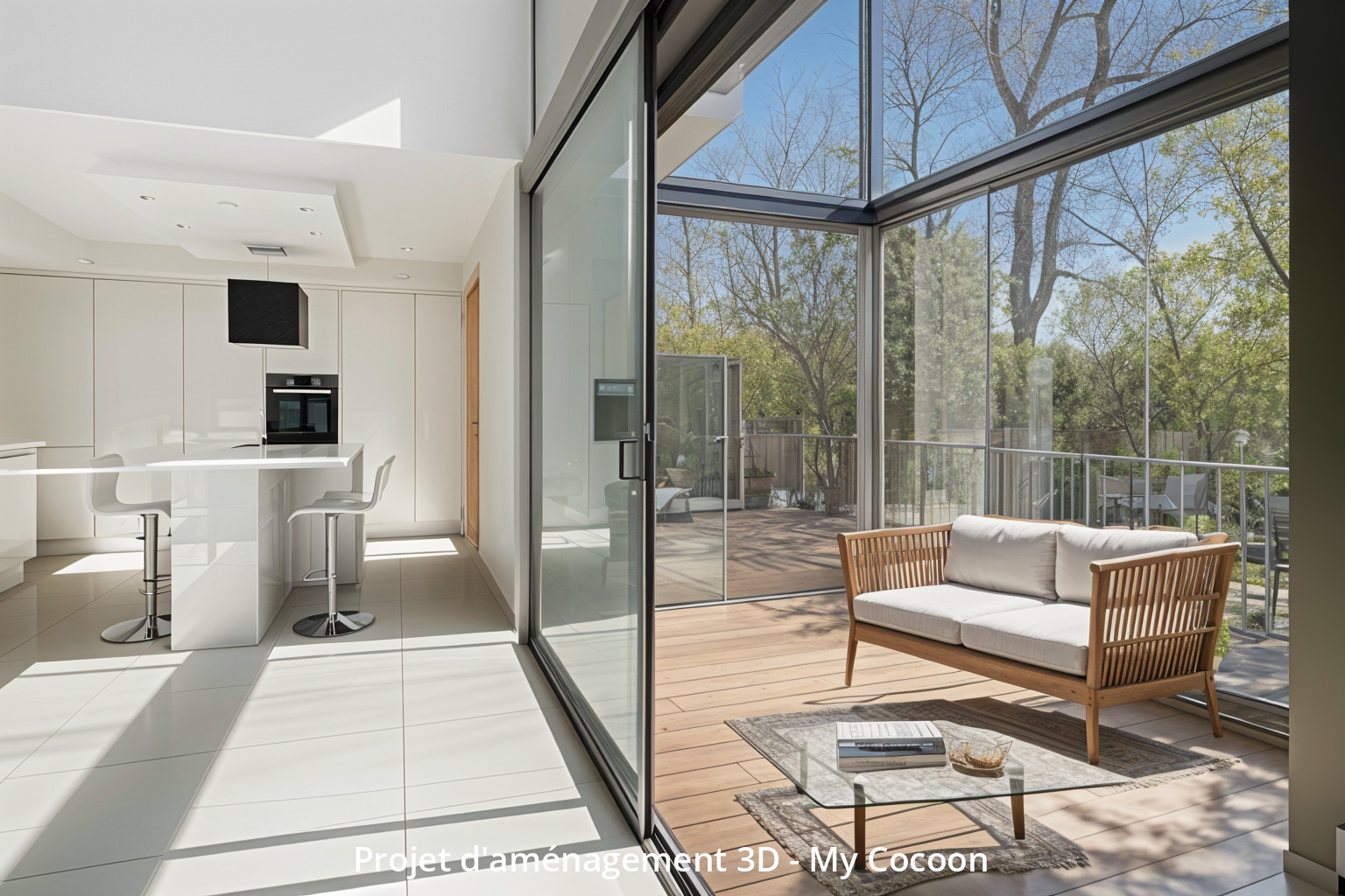 Photo LYON 05 - Debrousse - Duplex T5 - Terrasse - 143 m² image 5/6