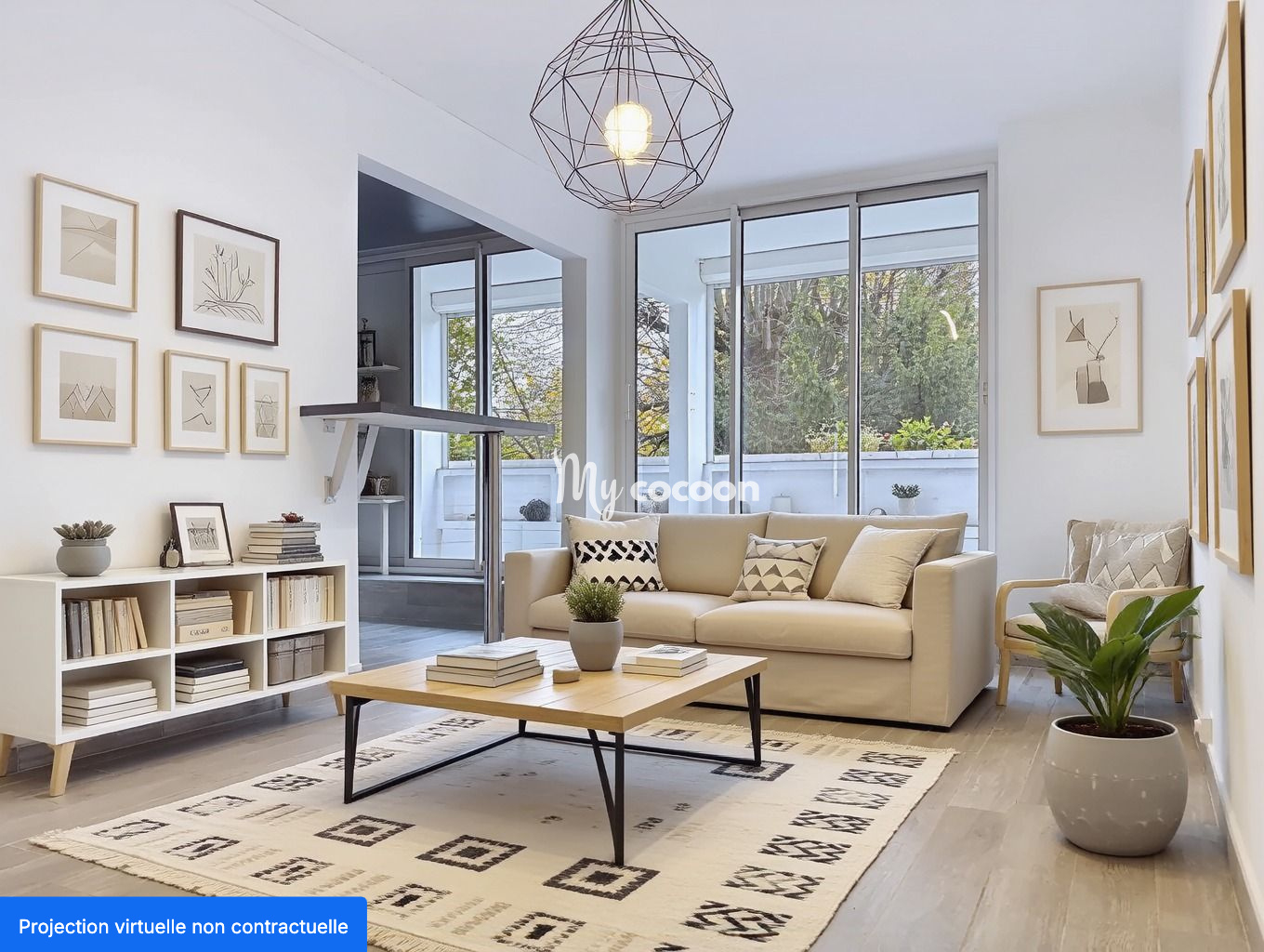 Photo Caluire et Cuire - Margnolles - T3 - 62.42 m² image 3/6