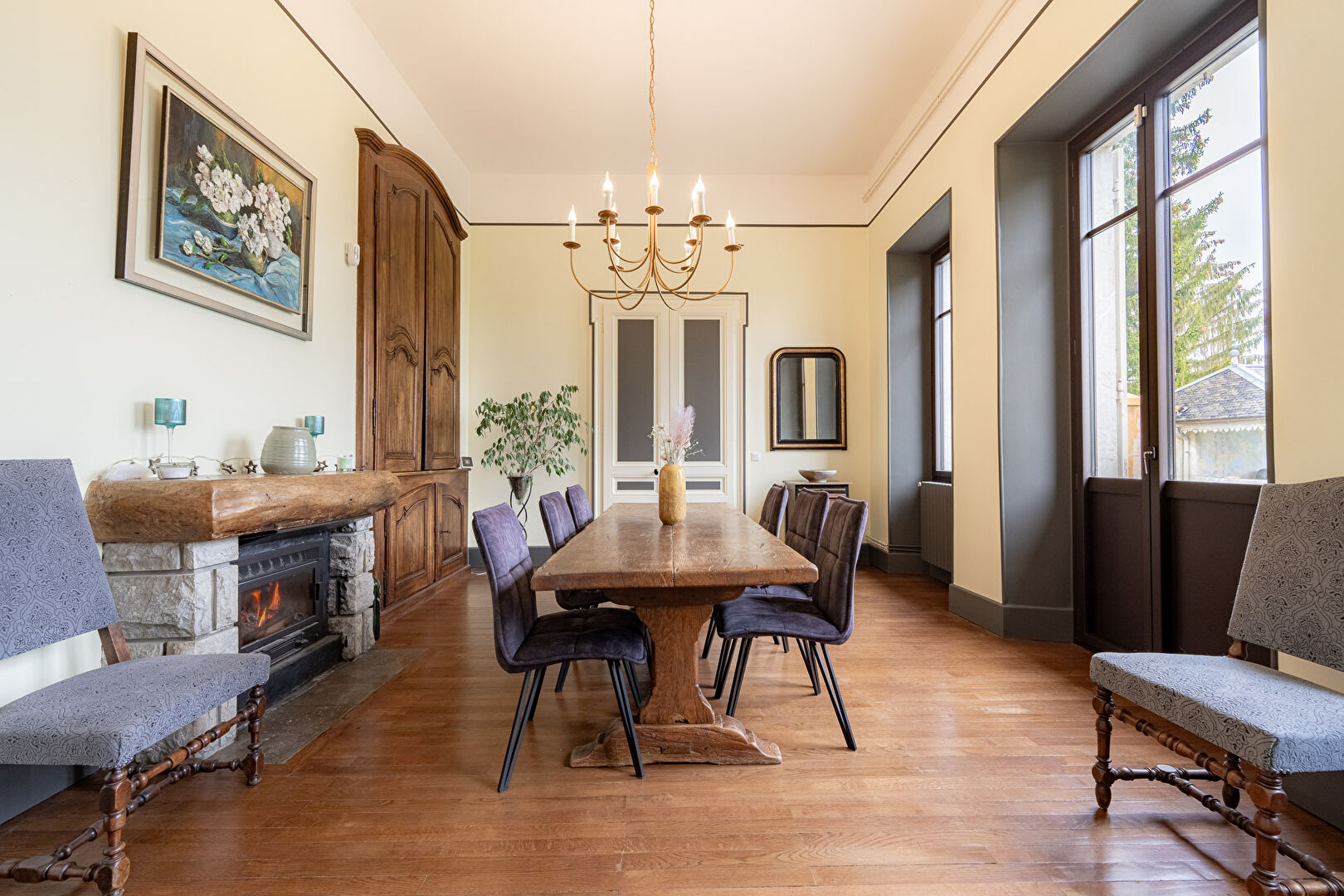 Propriété historique avec domaine viticole et vue panoramique