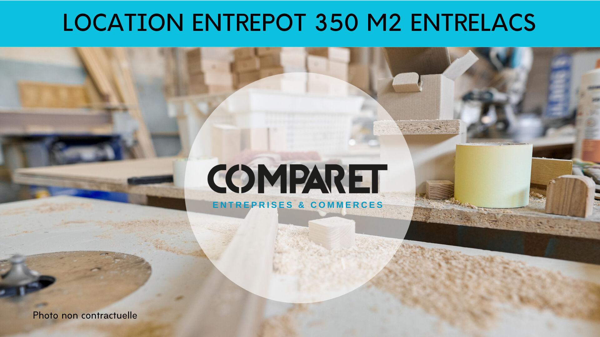 Photo Location Entrepôt 350 m² à ENTRELACS  Idéal pour Stockage et Activités Professionnelles image 4/4