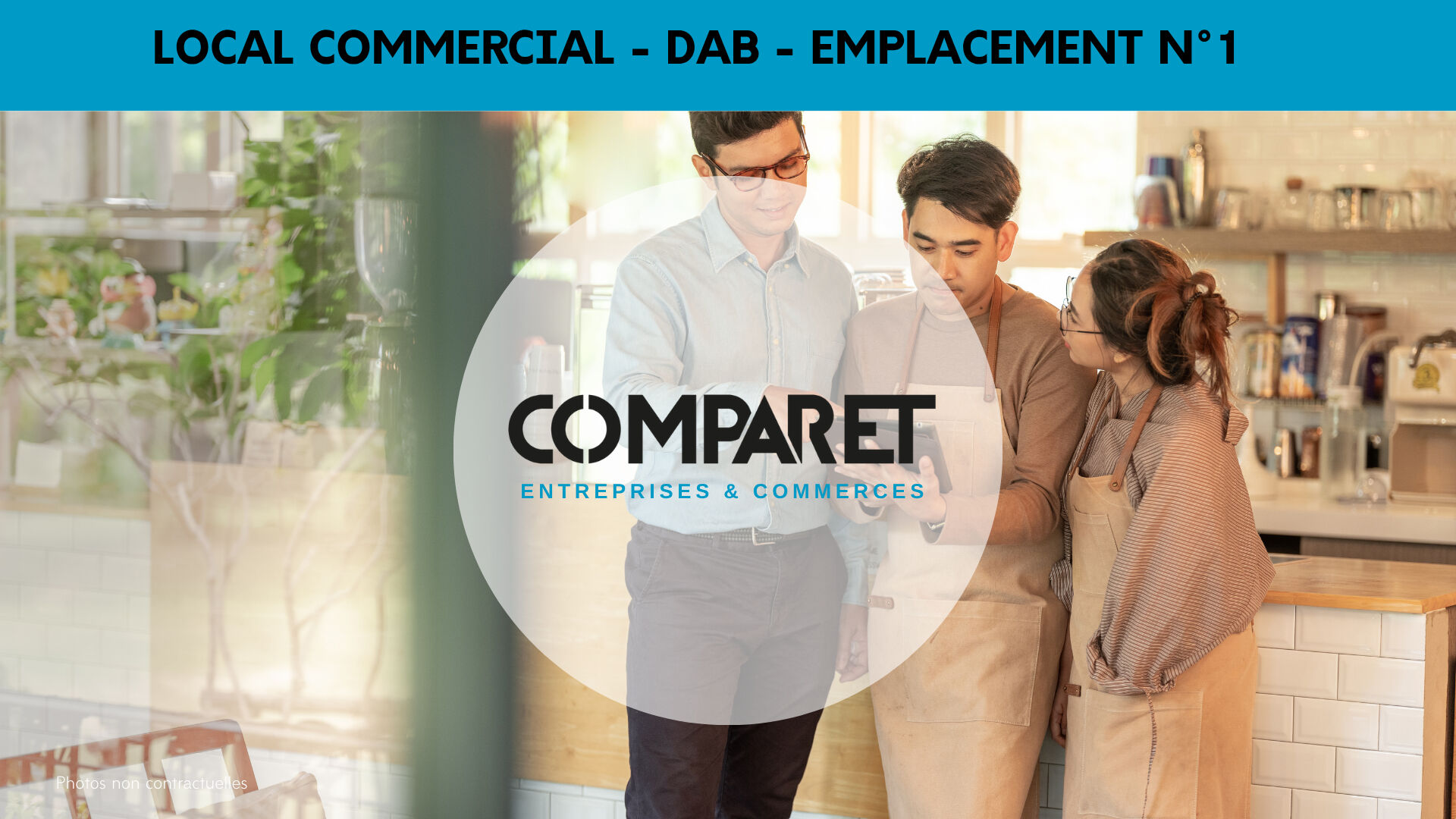 LOCAL COMMERCIAL 85 M2 AIX LES BAINS EMPLACEMENT N°1 vente du DAB
