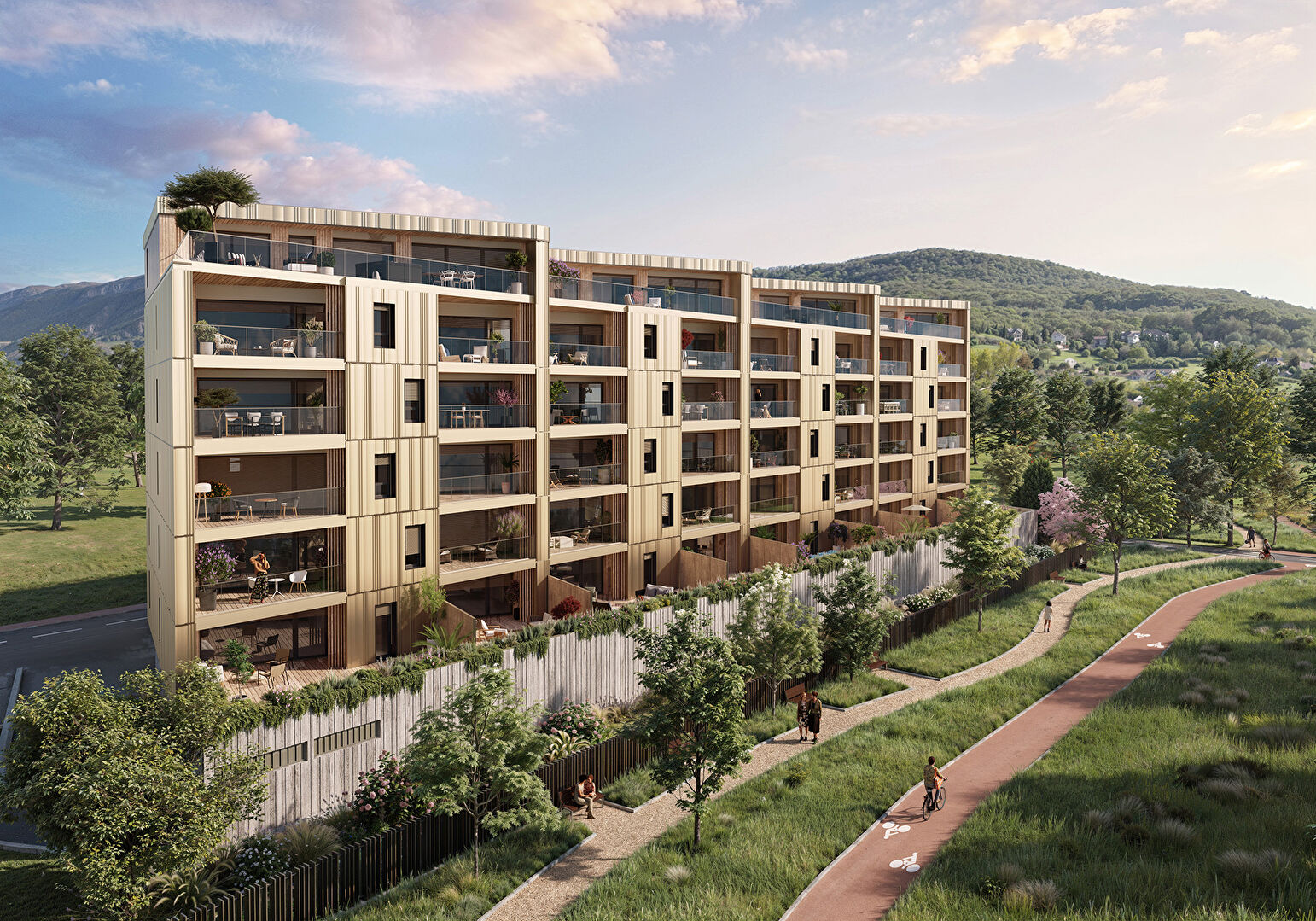 Photo Appartement Aix Les Bains 5 pièces 148 m2 - Attique - proche lac image 2/6