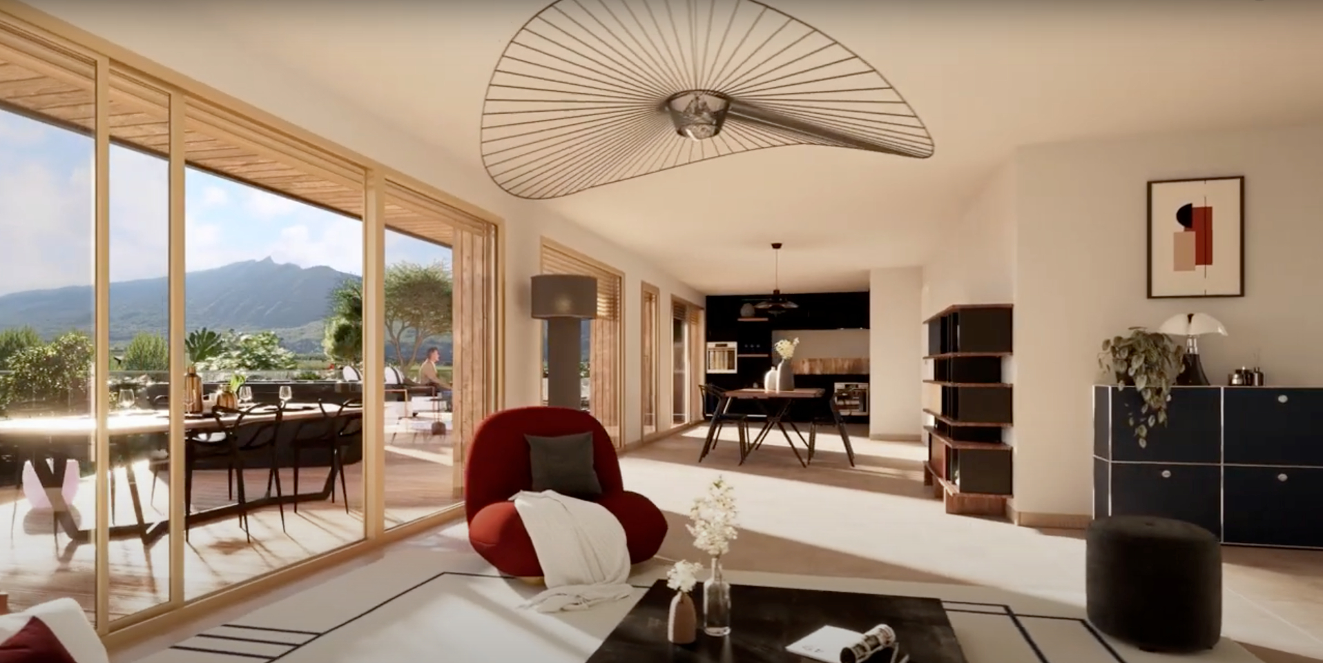 Photo Appartement Aix Les Bains 5 pièces 148 m2 - Attique - proche lac image 4/6