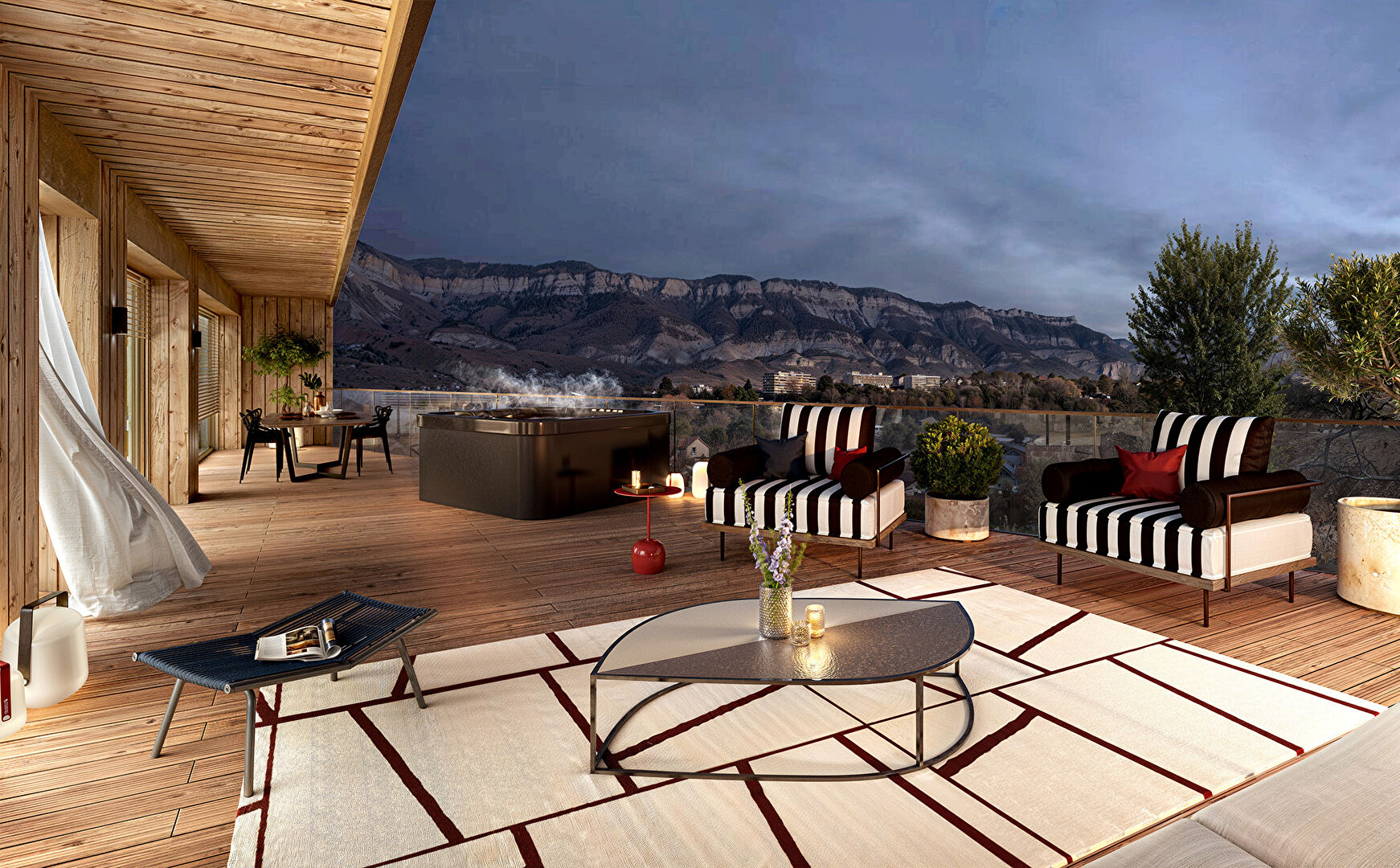 Photo Appartement Aix Les Bains 5 pièces 148 m2 - Attique - proche lac image 6/6