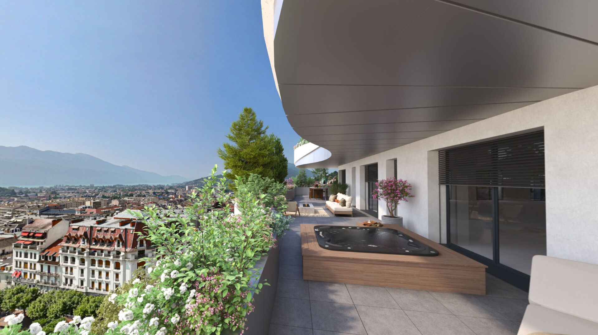 Photo NOUVELLE RÉSIDENCE AU CENTRE VILLE D'AIX-LES-BAINS du T1 au T6 image 1/6