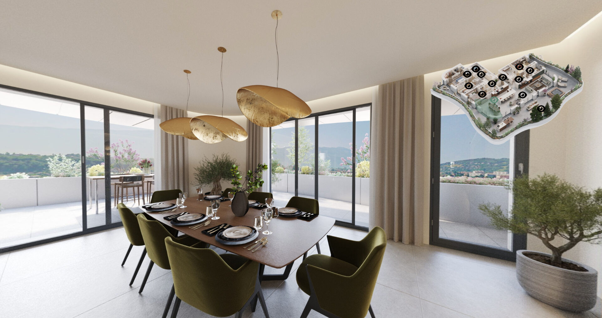 Photo NOUVELLE RÉSIDENCE AU CENTRE VILLE D'AIX-LES-BAINS du T1 au T6 image 6/6