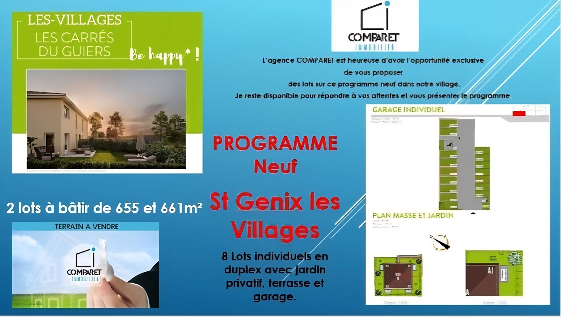 Photo Programme neuf ST Genix Les Villages -  EXCLUSIVITE COMPARET Immobilier image 2/6
