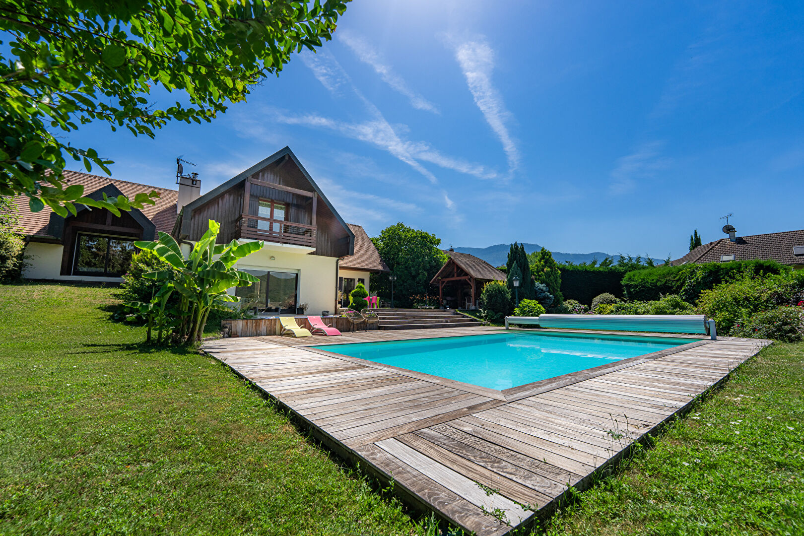 Grésy-sur-Aix - Villa familiale avec piscine sur terrain de 2 390 m²