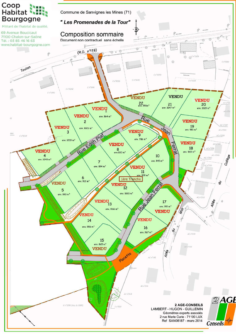Agence immobilière de Coop Habitat Bourgogne Chalon-sur-saône