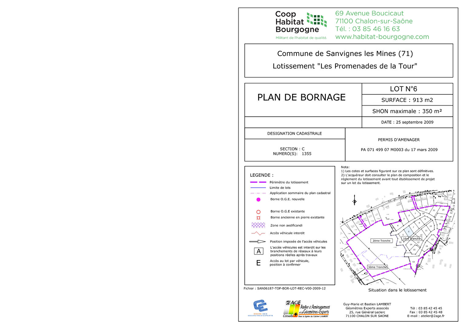 Agence immobilière de Coop Habitat Bourgogne Chalon-sur-saône