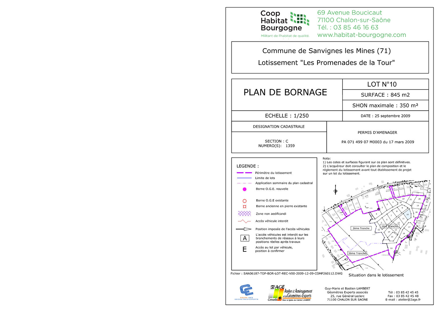 Agence immobilière de Coop Habitat Bourgogne Chalon-sur-saône