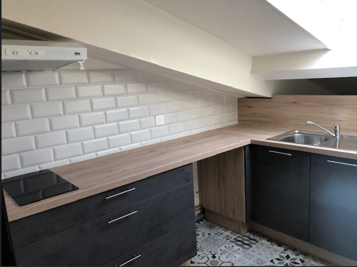 Appartement  2 pièce(s) 39.65 m2 + 29m² en non carrez