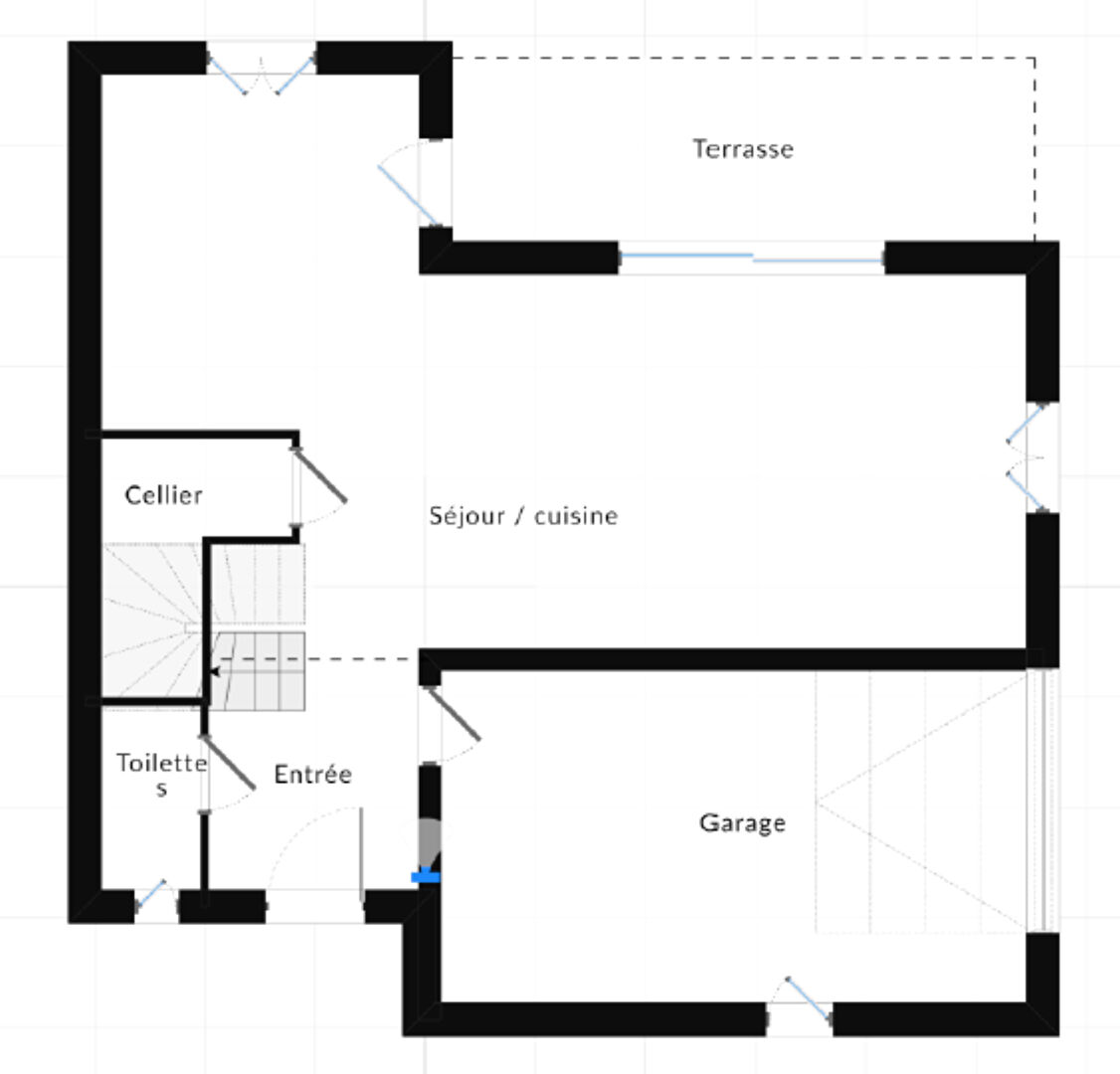 Photo Maison à Saint Jean De Luz 4 pièce(s) 91.13 m2 (loi Carrez) image 2/6