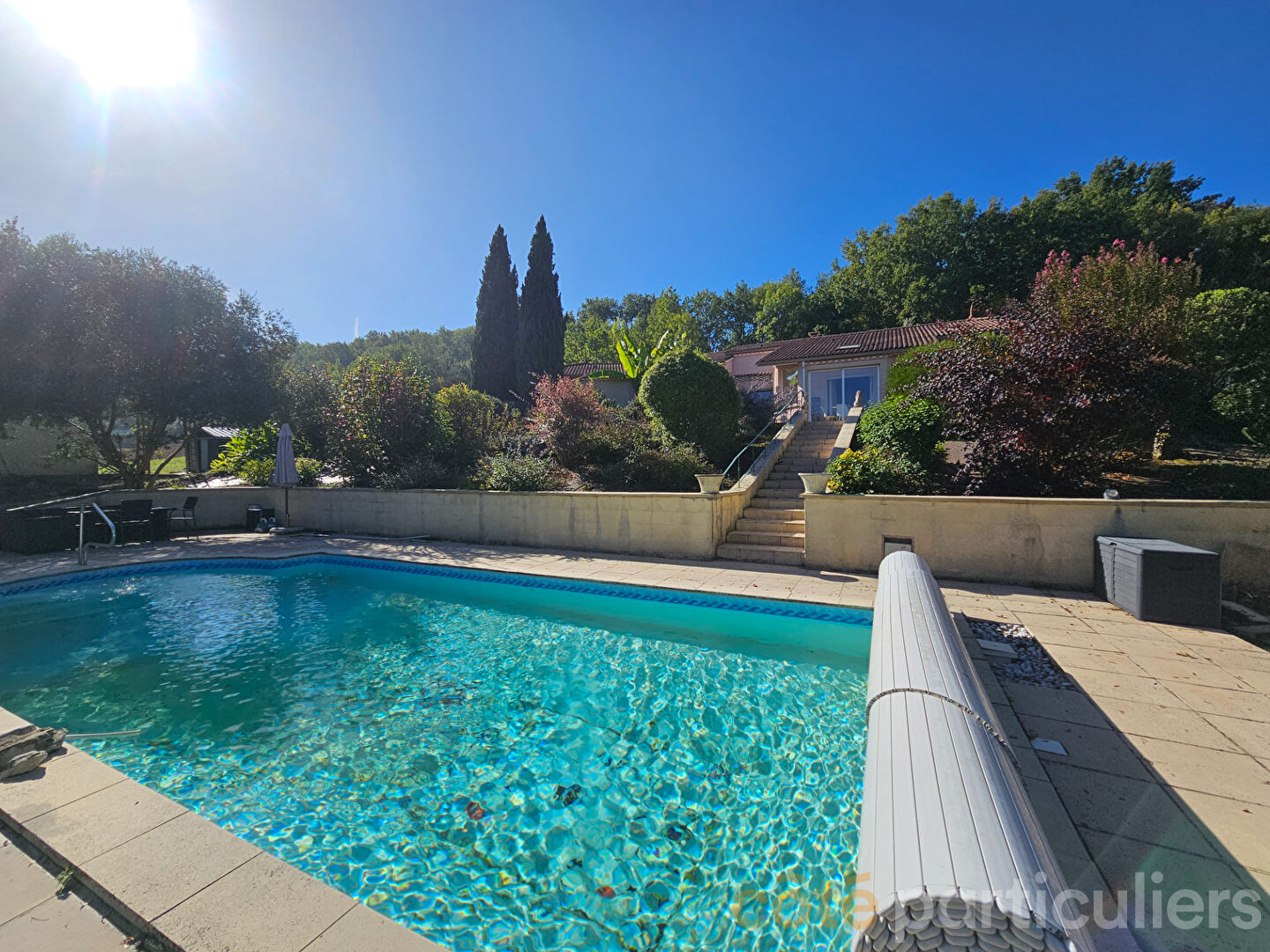 Maison 4 chambres avec parc arboré et piscine