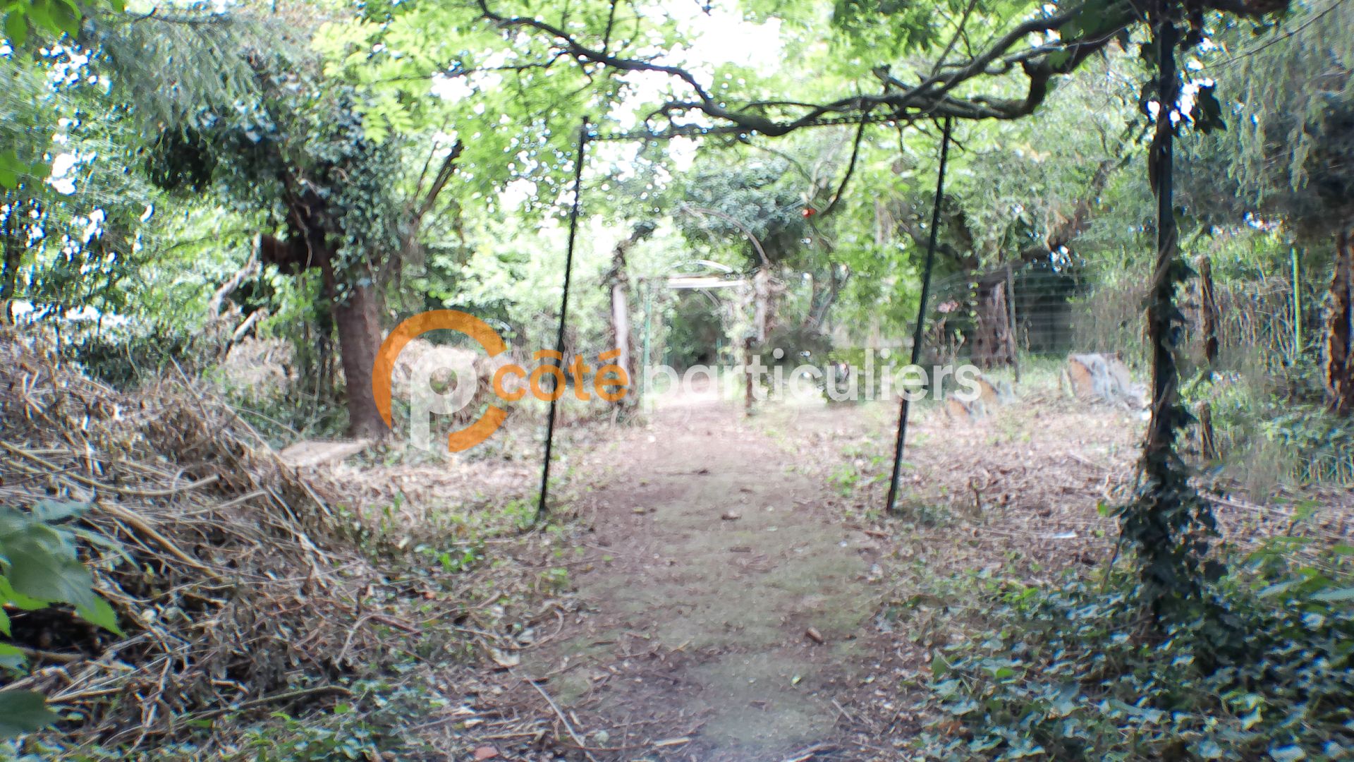 Terrain sans vis-à -vis d'environ 1000 m²