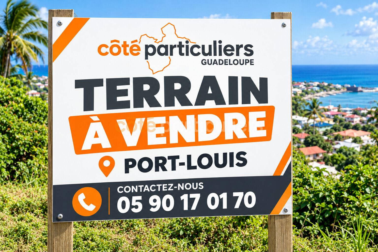 Terrain à bâtir Port-Louis 1066 m2
