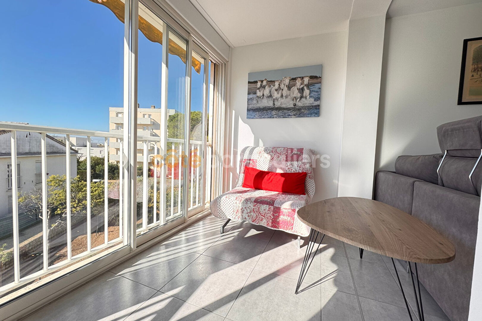 GRAU-DU-ROI secteur BOUCANET - Appartement  3 pièce(s) Rénové et Meublé