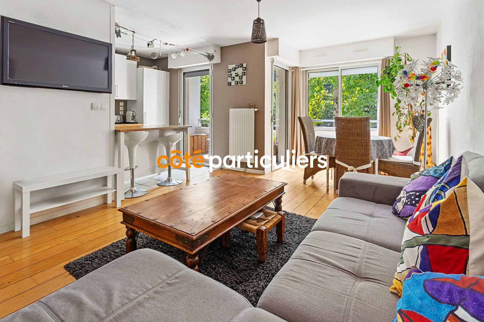 NANTES -- CITE DES CONGRES -- GRAND T2-- 1 CHAMBRE -- 1 LOGGIA--ENVIRONNEMENT AGREABLE