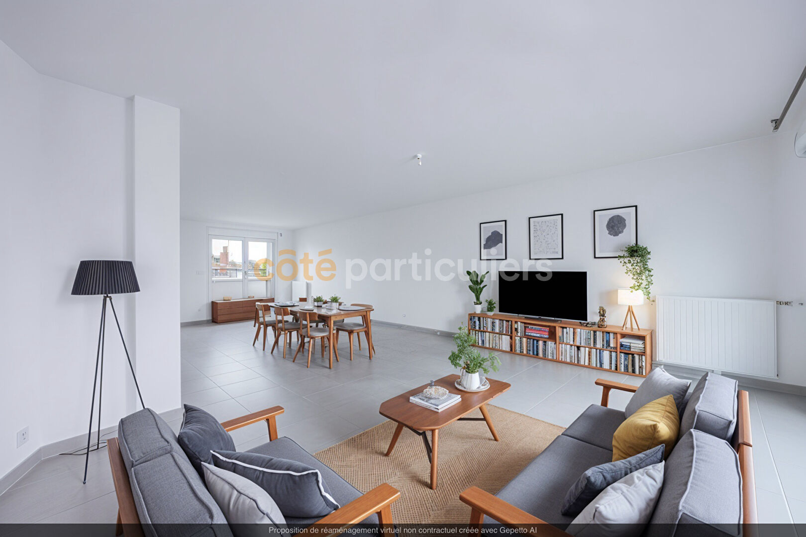 NANTES - CANCLAUX - APPARTEMENT EN DERNIER ÉTAGE - T4 - 108M2 - DEUX TERRASSES