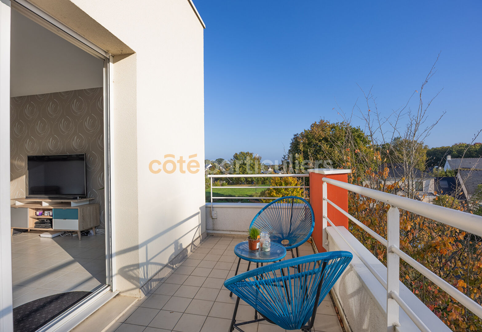 ORVAULT -- APPARTEMENT T2 -- 47 M2 -- TERRASSE -- GARAGE PRIVÉ -- LOCAL VELOS