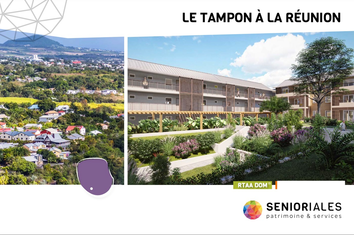 Appartement T2 Résidence Les Sénioriales Le Tampon