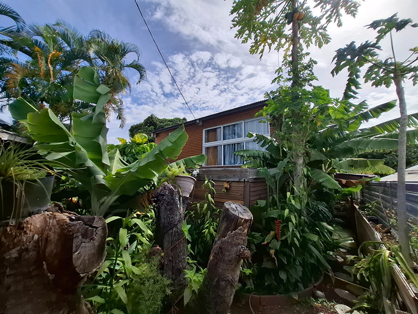 Ensemble Immobilier Saint Louis La Rivière 11 pièce(s) 239 m2 avec dépendance et pool-house