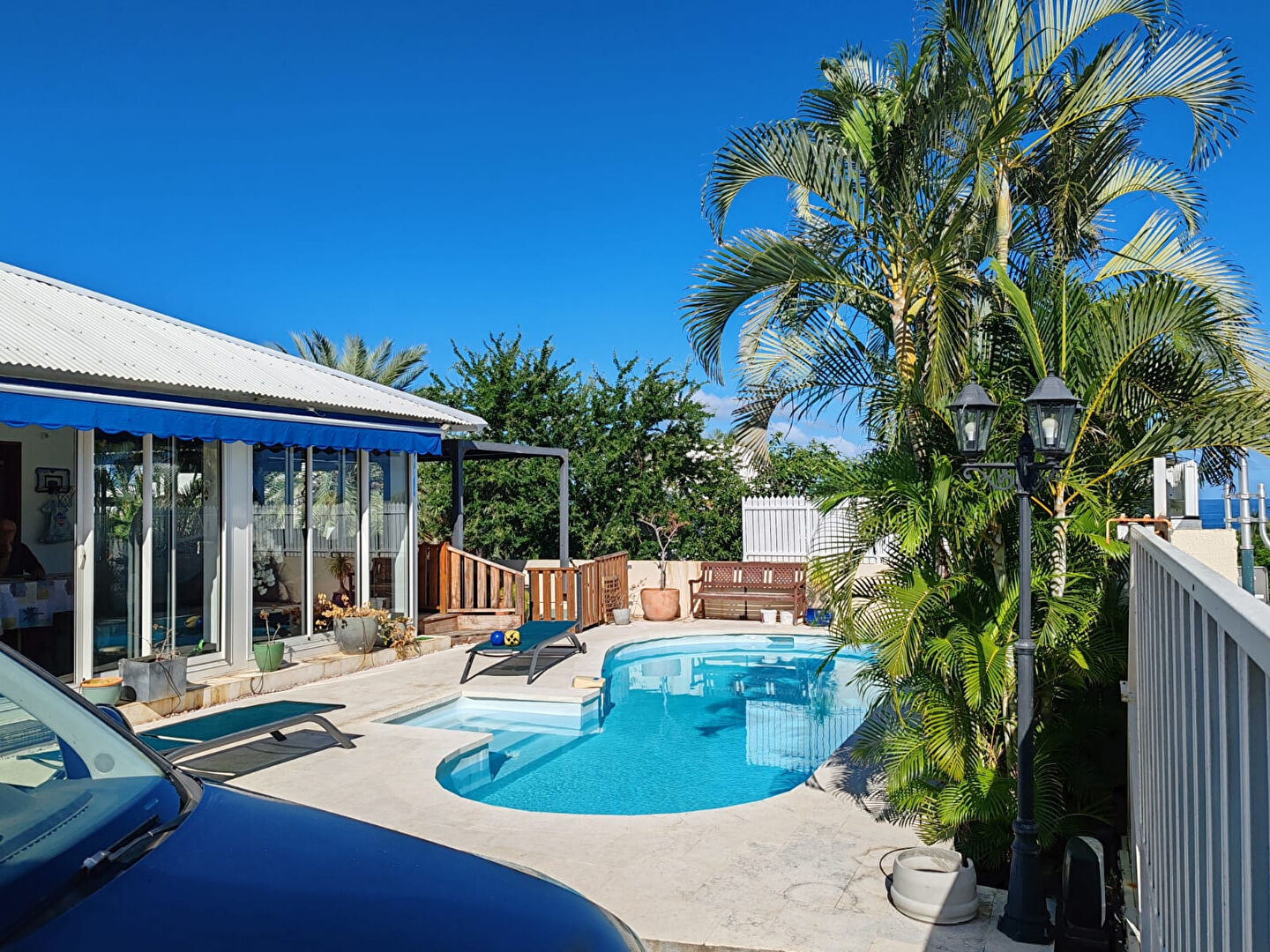 Villa T4 + Bungalow indépendant - La Saline Les Bains