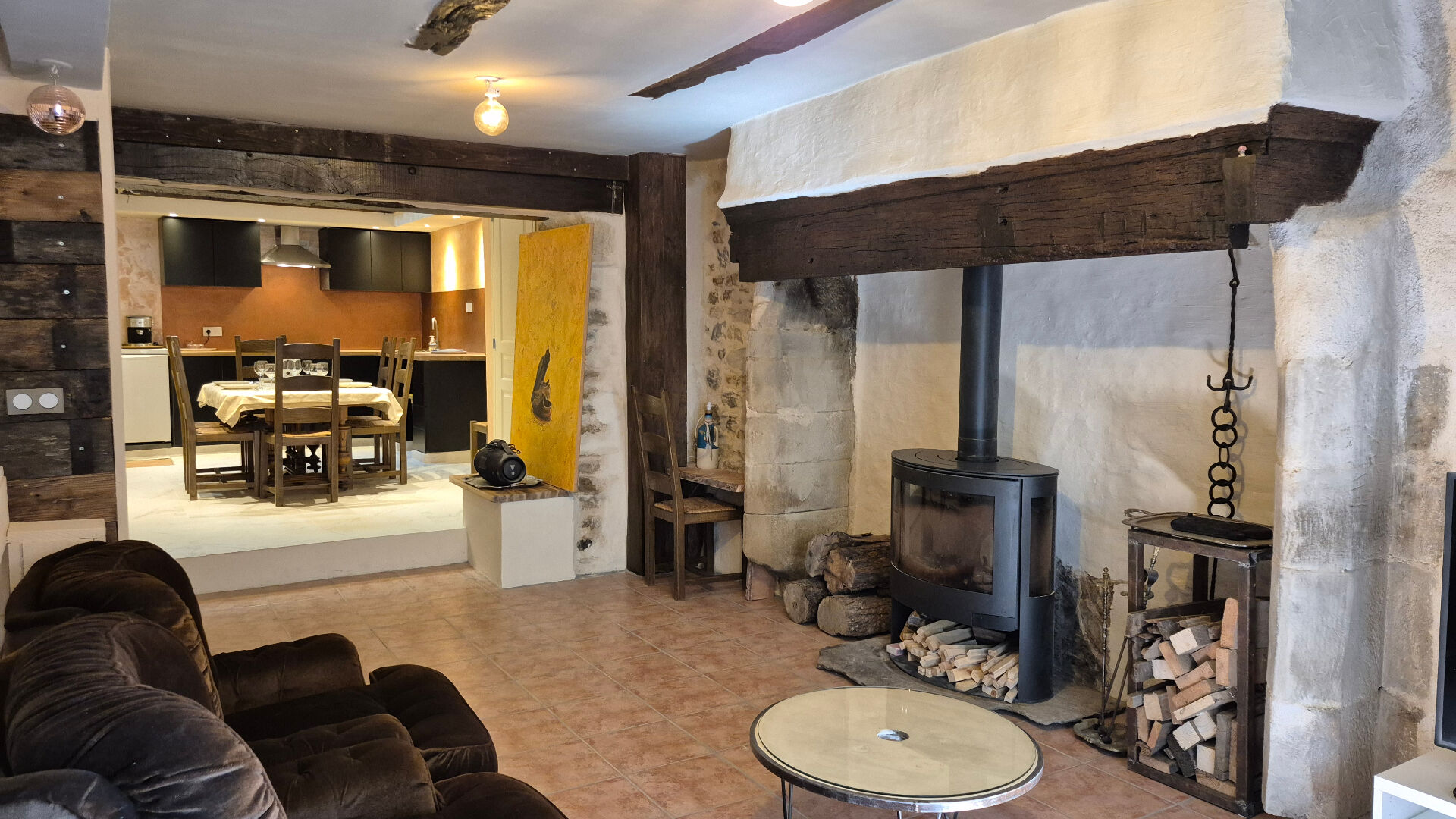 Maison coeur de ville, SAINT COME D'OLT, terrasse, jardin