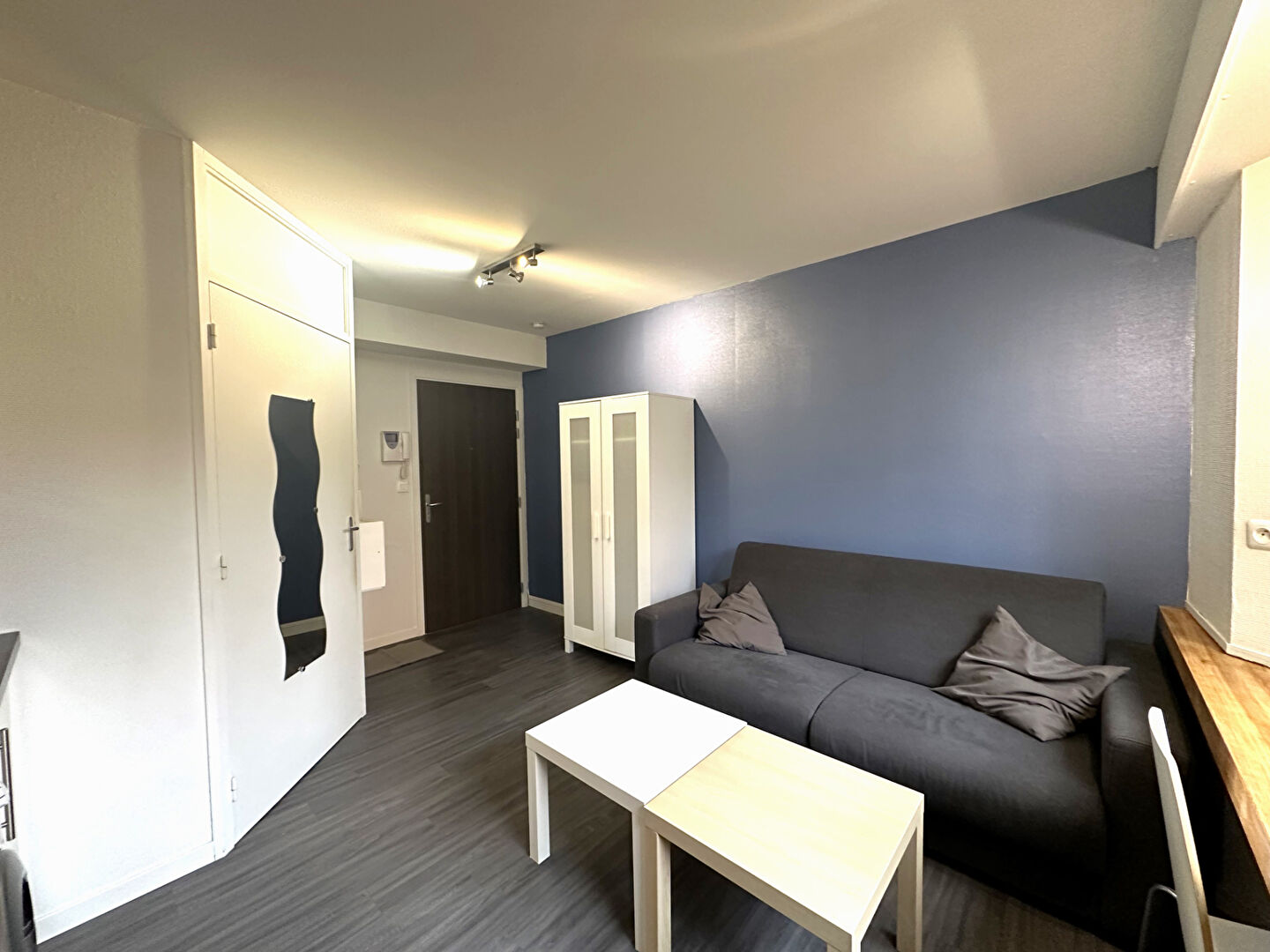 Photo Appartement 1 pièce meublé - Rouen droite - Secteur Gare de Rouen image 2/3