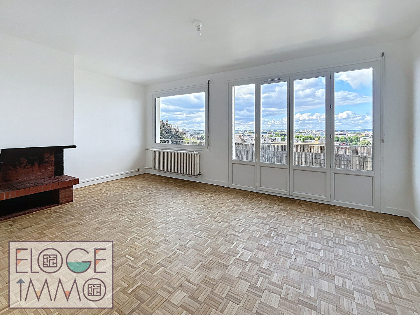 Appartement 3 pièces de 74m²  avec balcon - Rouen droite - Secteur Préfecture