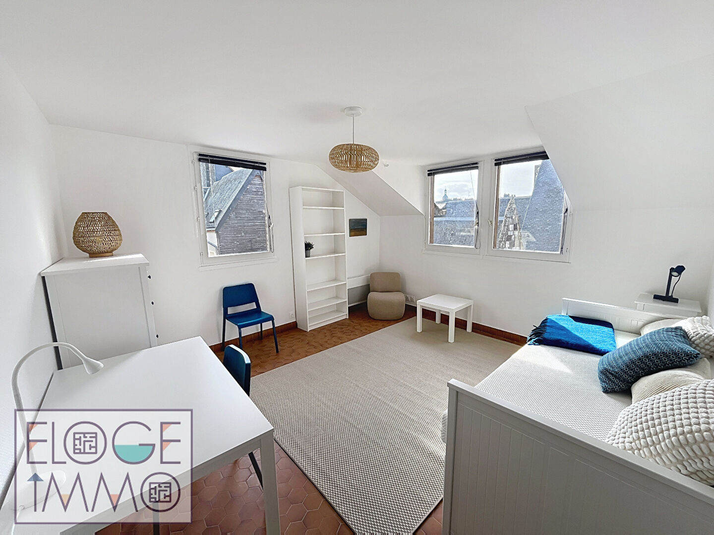 Appartement 1 pièce meublé de 30m² - Rouen droite - Hypercentre / Place du Vieux Marché