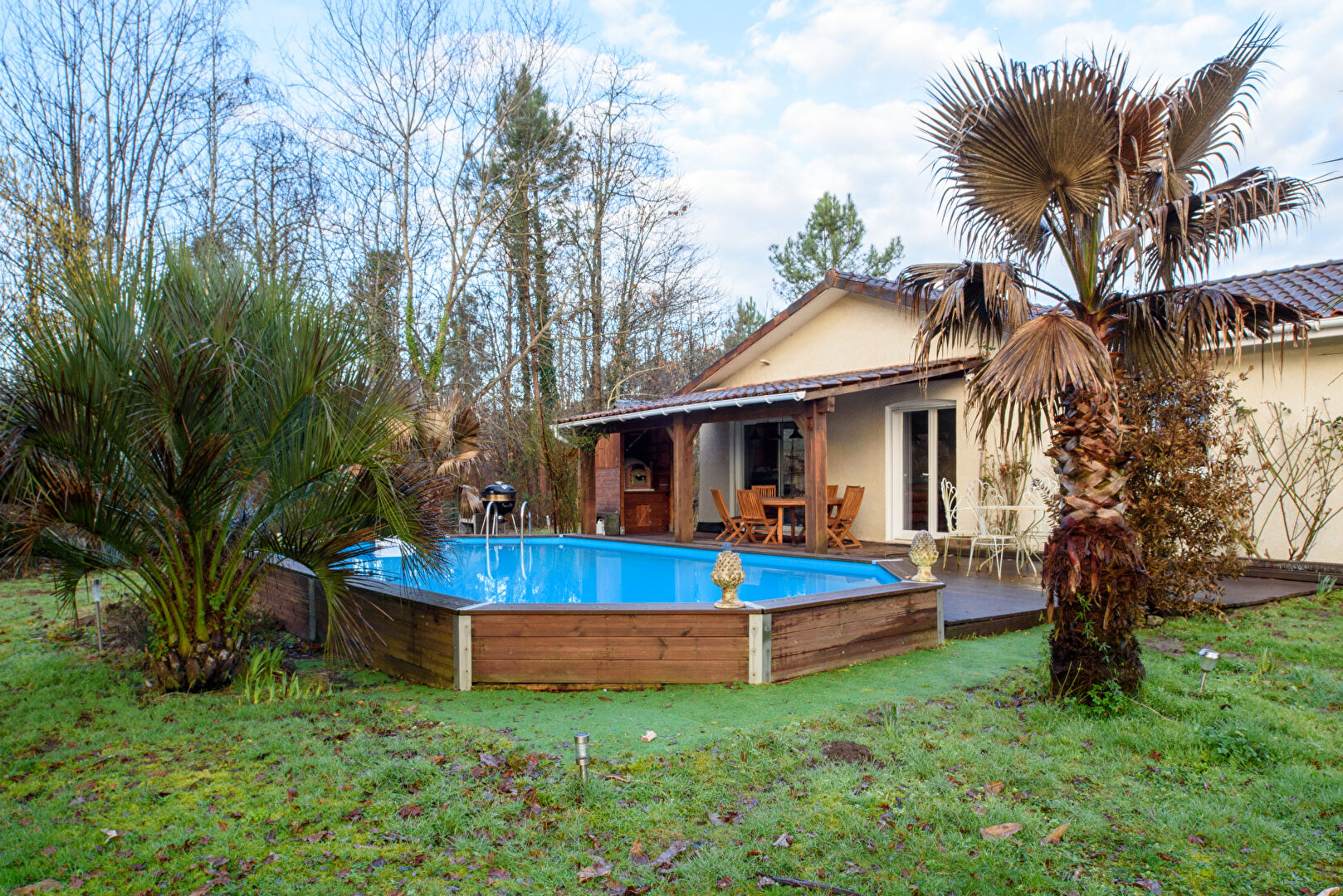 Contemporaine 4 chambres, 15mn est de MONT DE MARSAN