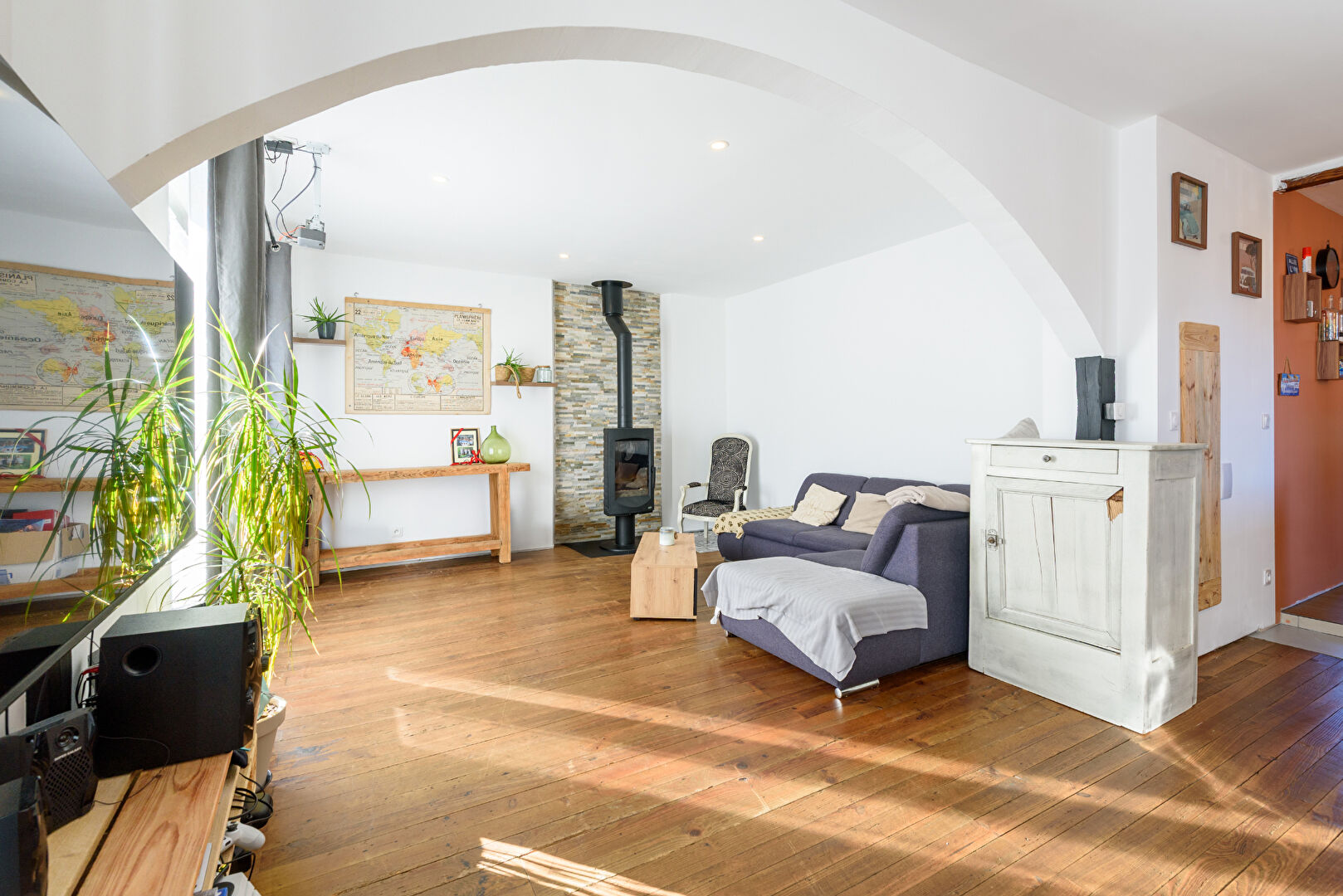 Maison 3 chambres un bureau garage en sous sol centre ville de SAINT SEVER