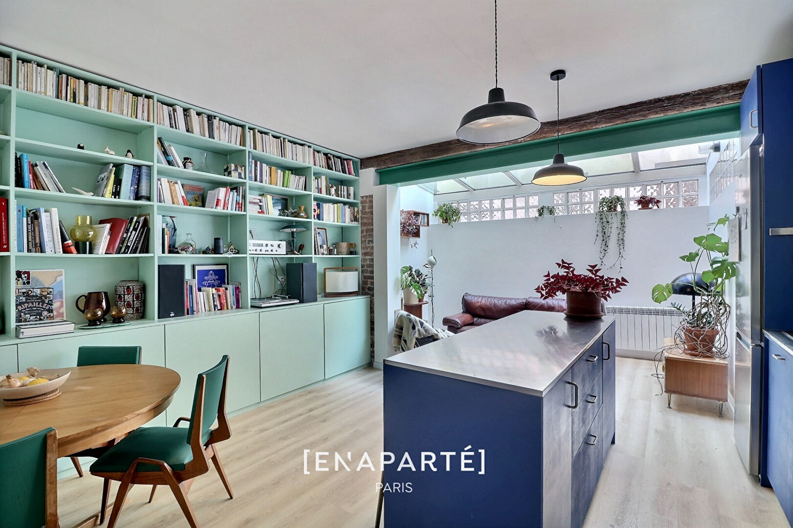 VENTE / 2P / RUE DE BELLEVILLE / LOFT / PARFAIT ÉTAT / CALME ABSOLU