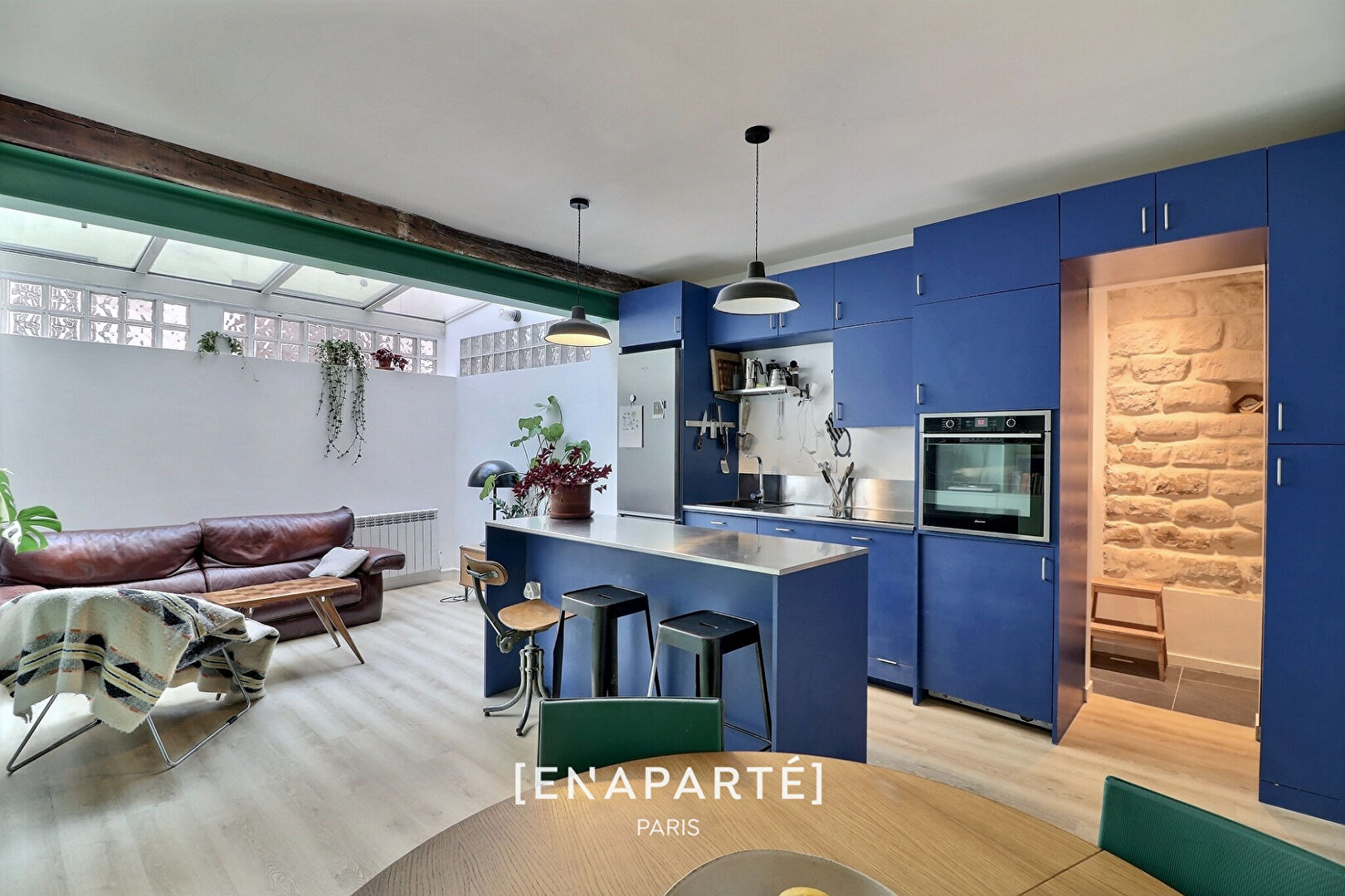 Photo VENTE / 2P / RUE DE BELLEVILLE / LOFT / PARFAIT ÉTAT / CALME ABSOLU image 2/6