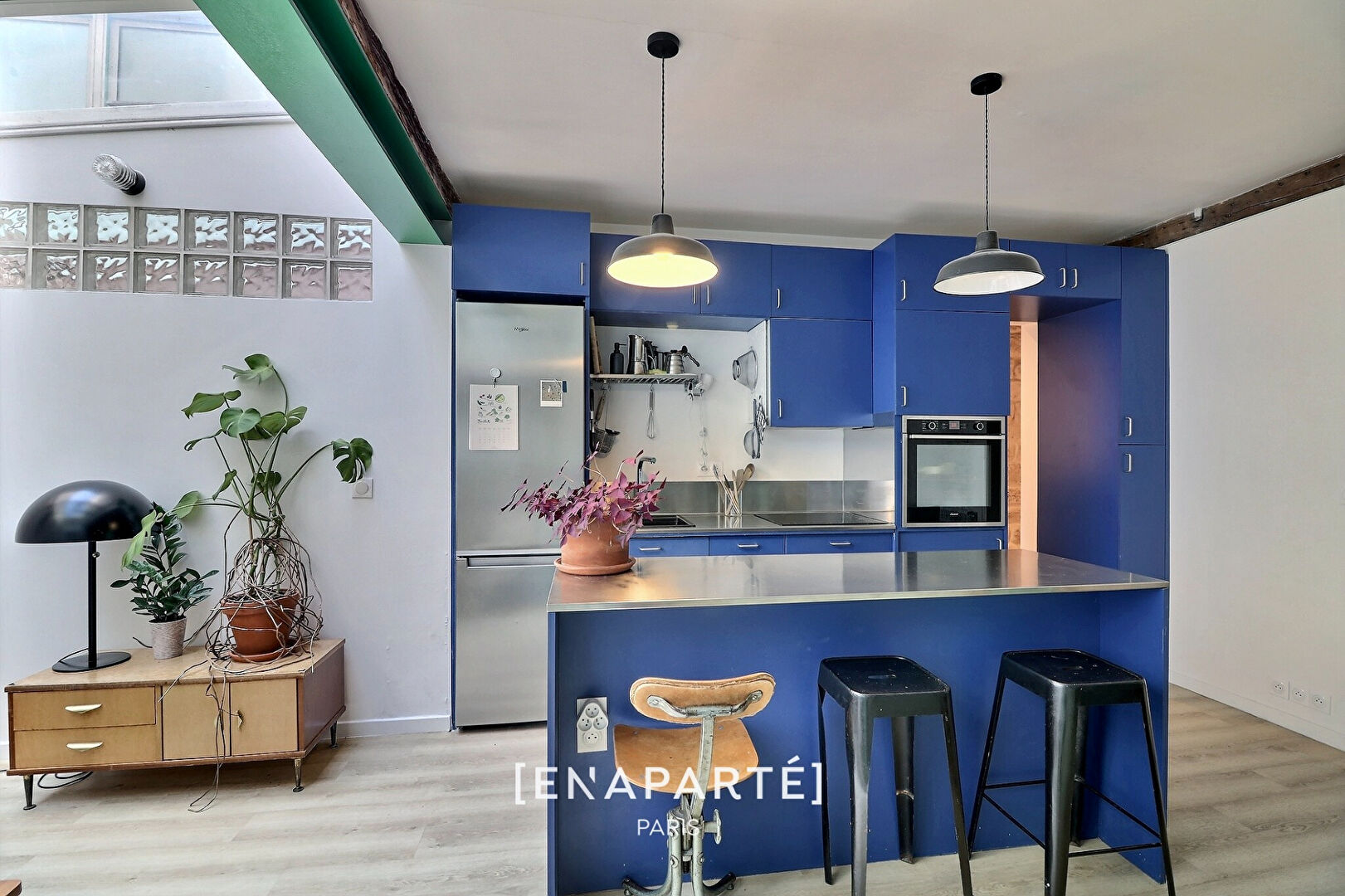 Photo VENTE / 2P / RUE DE BELLEVILLE / LOFT / PARFAIT ÉTAT / CALME ABSOLU image 3/6