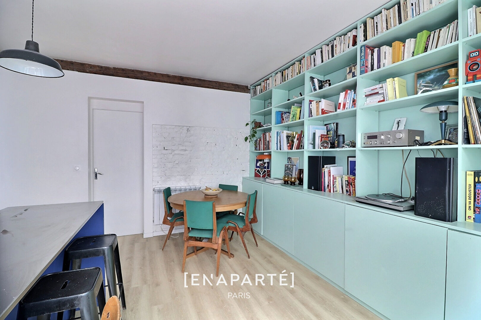 Photo VENTE / 2P / RUE DE BELLEVILLE / LOFT / PARFAIT ÉTAT / CALME ABSOLU image 5/6